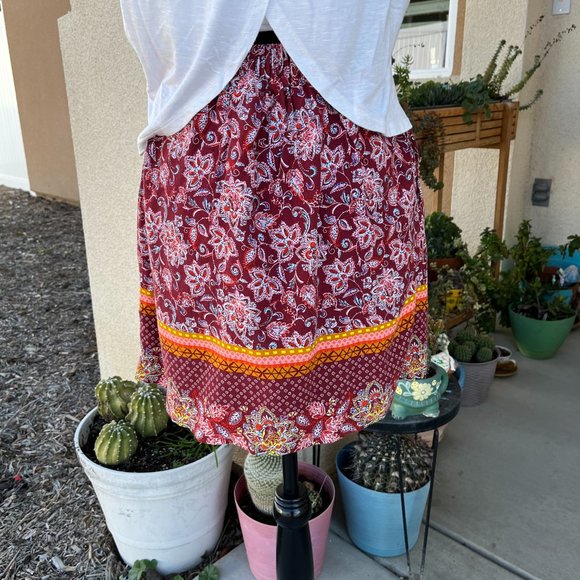 Xhilaration Boho Style Mini Skirt Women Size XS - Picture 3 of 7